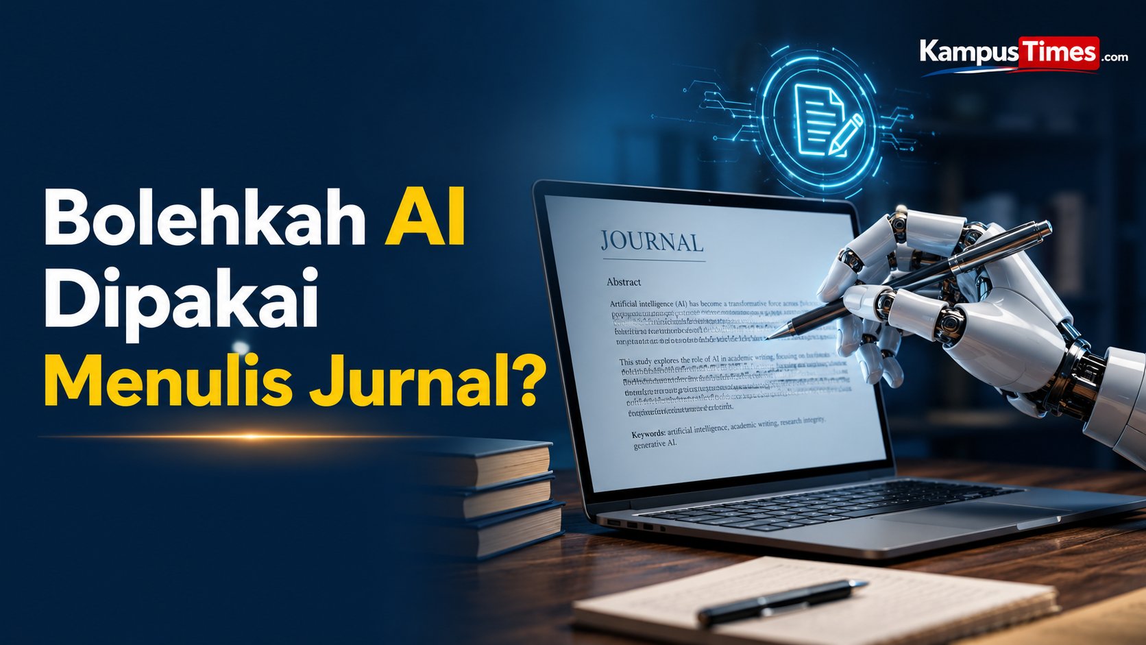 AI untuk Publikasi Scopus: Batasan Etis Penggunaan Artificial Intelligence agar Tulisan Bebas Plagiarisme Ilmiah