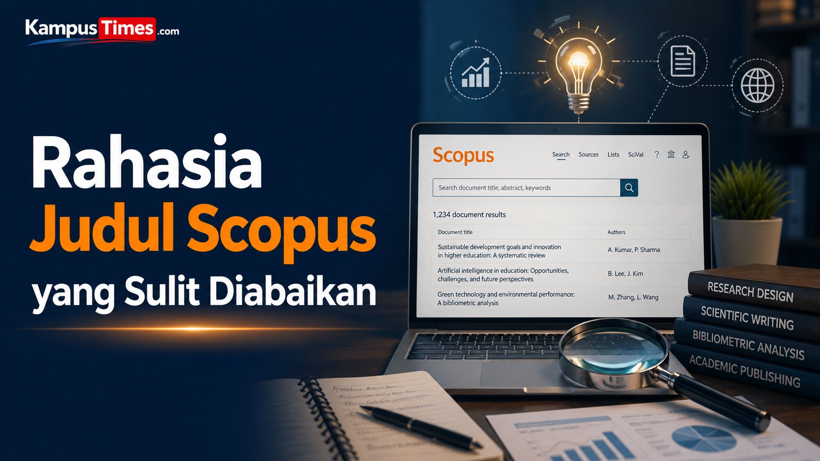 Rumus 3 Detik: Cara Membuat Judul Ilmiah dan Abstrak yang Memancing Editor Scopus untuk Membaca Lebih Lanjut