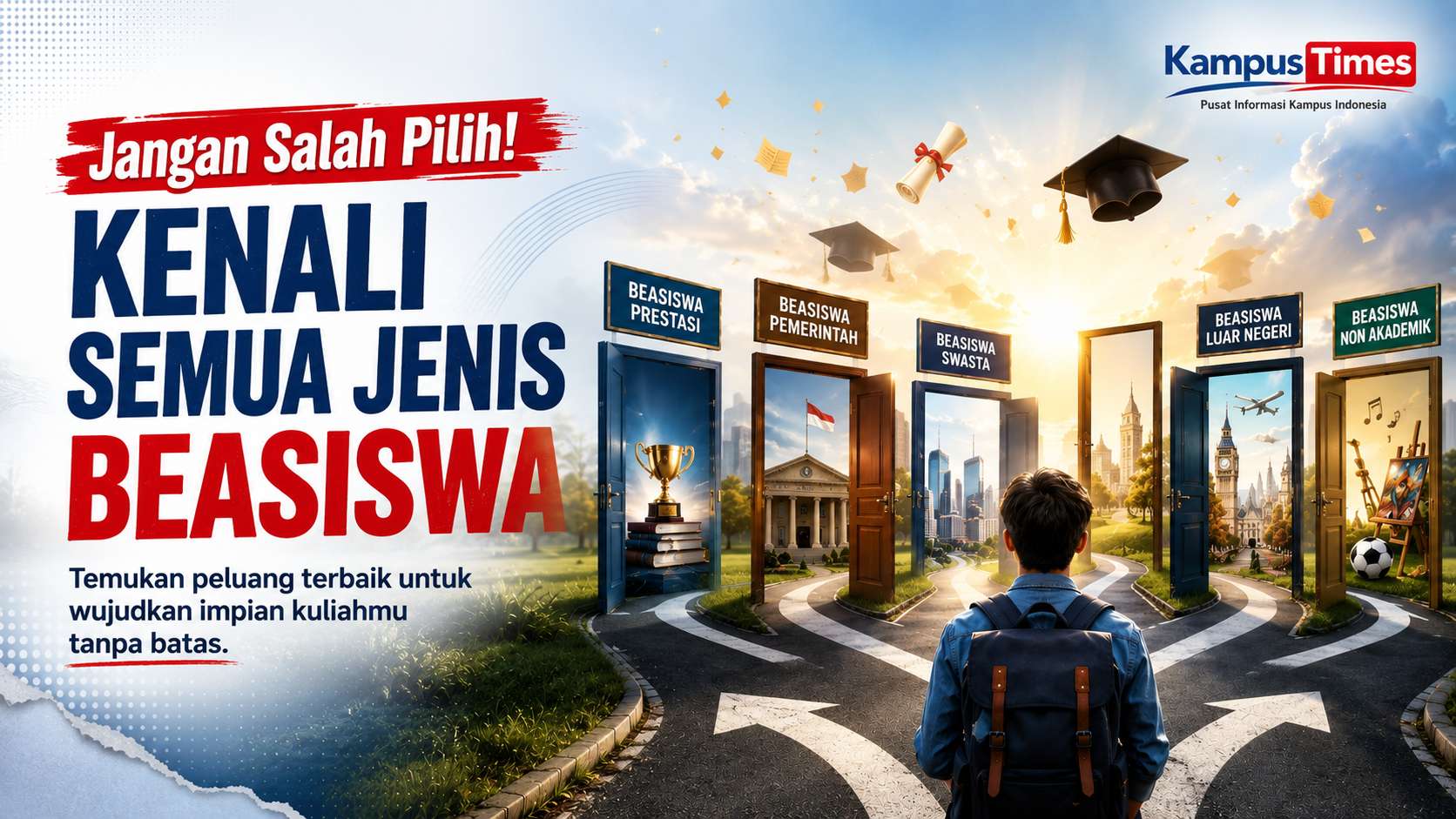 Jenis-Jenis Beasiswa yang Wajib Diketahui Calon Mahasiswa, Peluang Kuliah Gratis yang Sering Terlewat