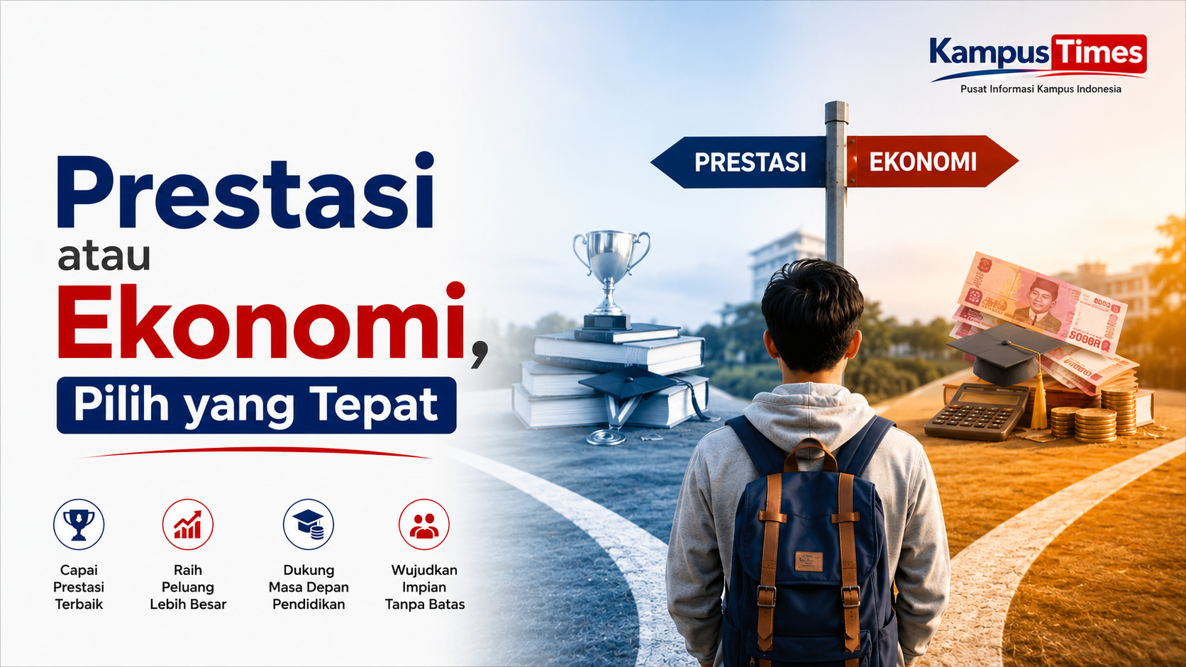 Beasiswa Berdasarkan Prestasi vs Ekonomi, Mana yang Cocok? Kenali Perbedaannya Sebelum Mendaftar