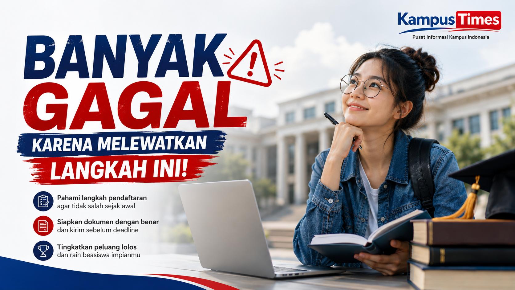 Ingin Lolos Beasiswa? Ikuti 7 Langkah Mendaftar Beasiswa bagi Pemula yang Jarang Diketahui