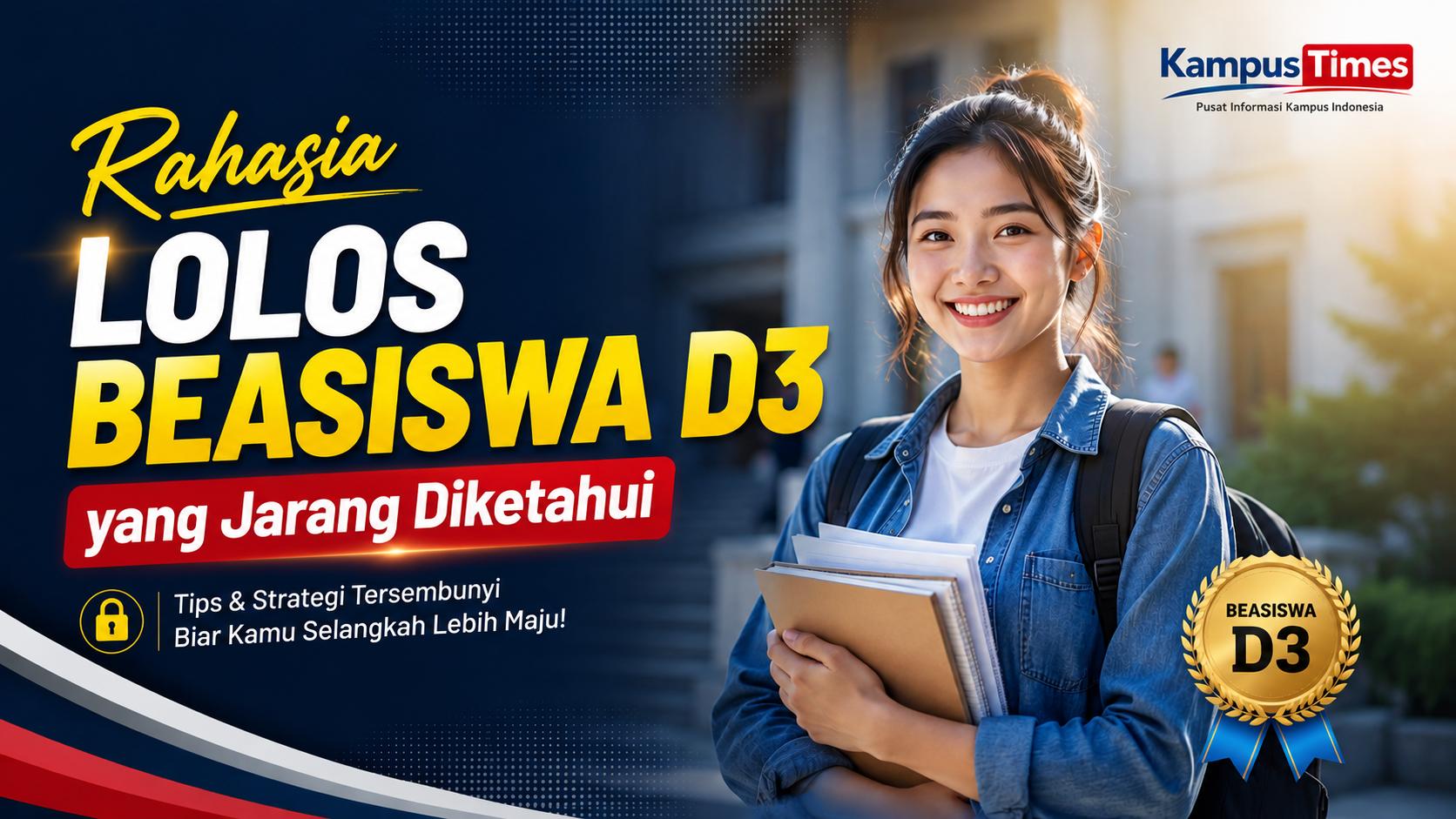 Panduan Lengkap Beasiswa D3 2026: Cara Mendapatkan Kuliah Gratis dan Peluang Karier Lebih Cerah
