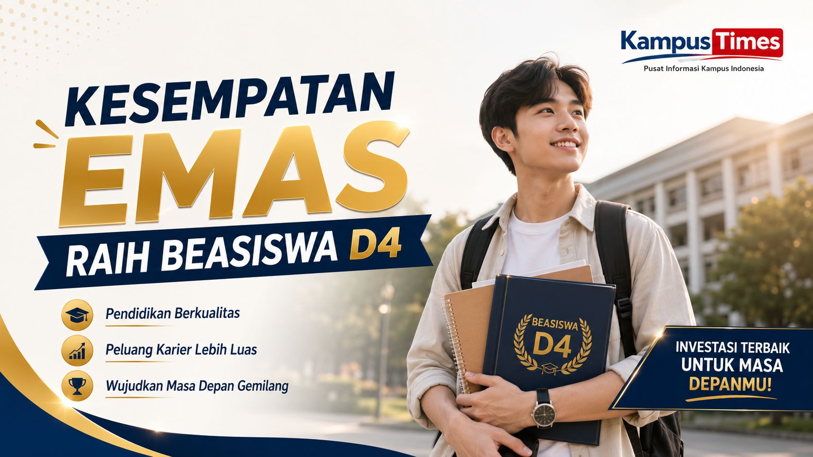 Panduan Lengkap Beasiswa D4: Cara Mendapatkan Kuliah Gratis hingga Lulus Tanpa Beban Biaya