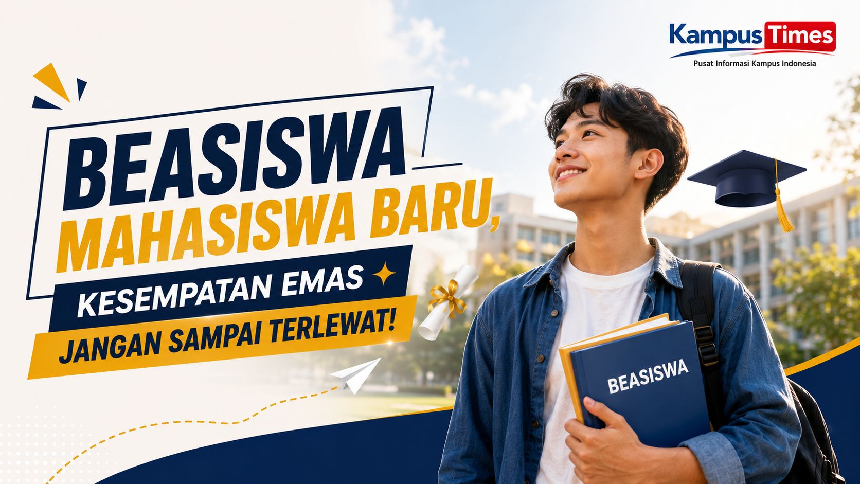 Beasiswa untuk Mahasiswa Baru 2026: Panduan Lengkap Mendapatkan Kuliah Gratis Sejak Semester Pertama