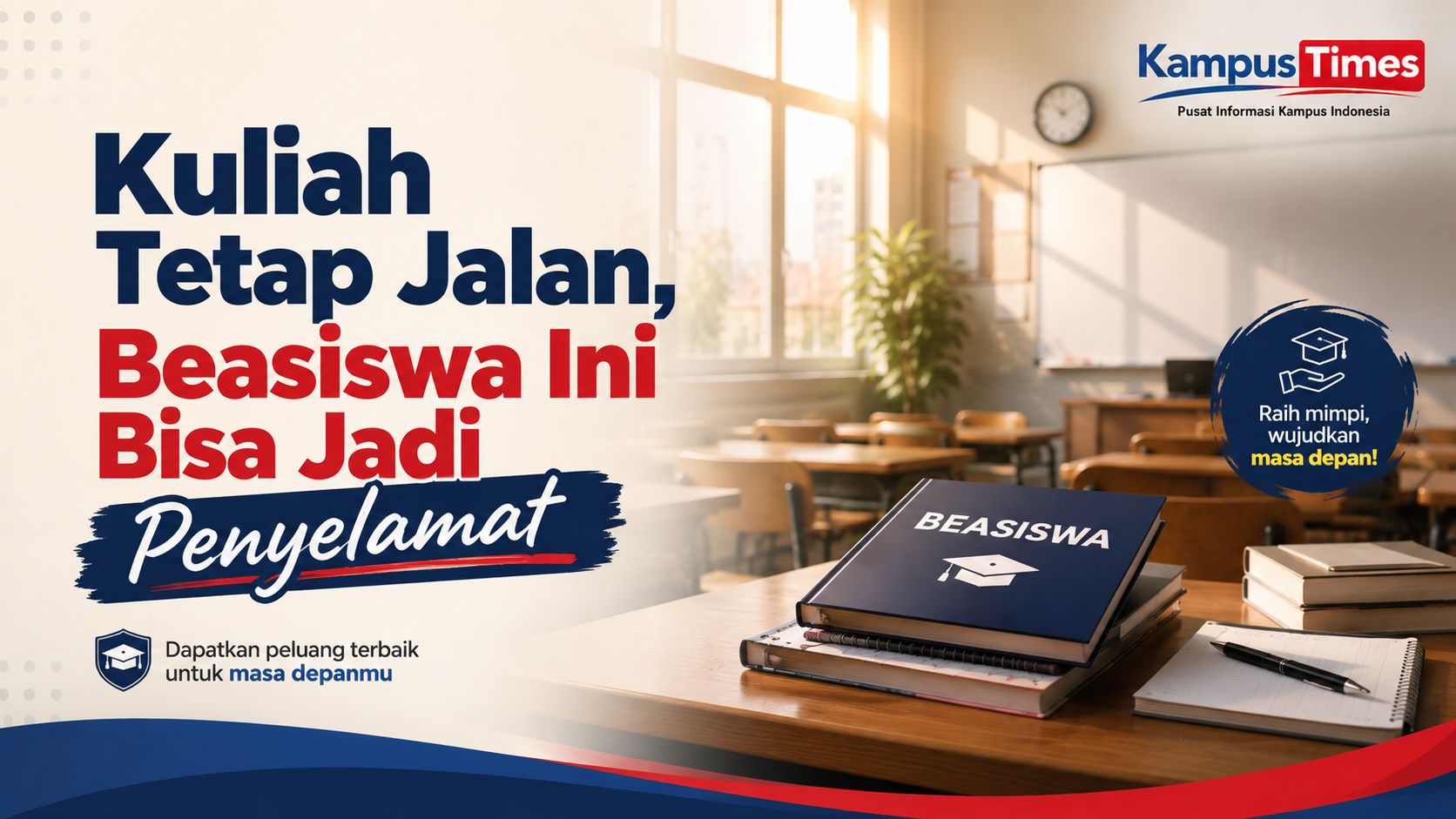 Kuliah Tetap Jalan Meski Ekonomi Terbatas, Ini Beasiswa yang Bisa Kamu Dapatkan