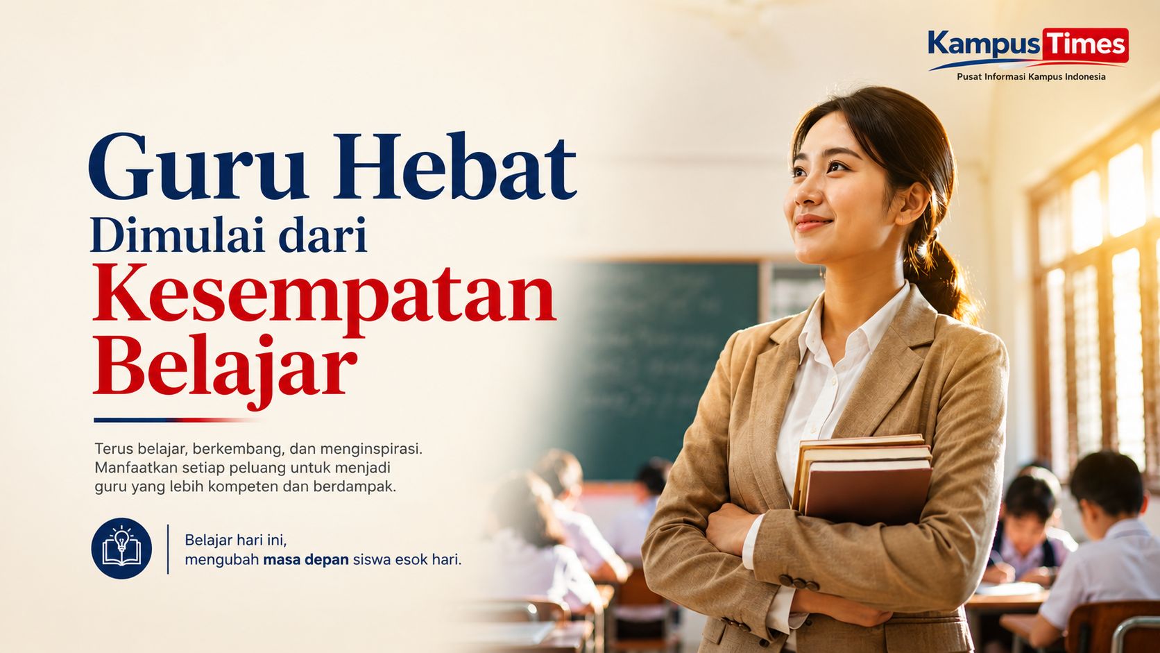 Ingin Jadi Guru yang Lebih Kompeten? Mulailah dari Peluang Beasiswa Ini