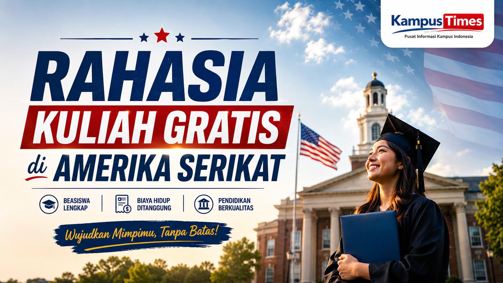 Beasiswa ke Amerika Serikat untuk Mahasiswa Indonesia: Panduan Lengkap Jenis, Syarat, dan Cara Lolos Seleksi