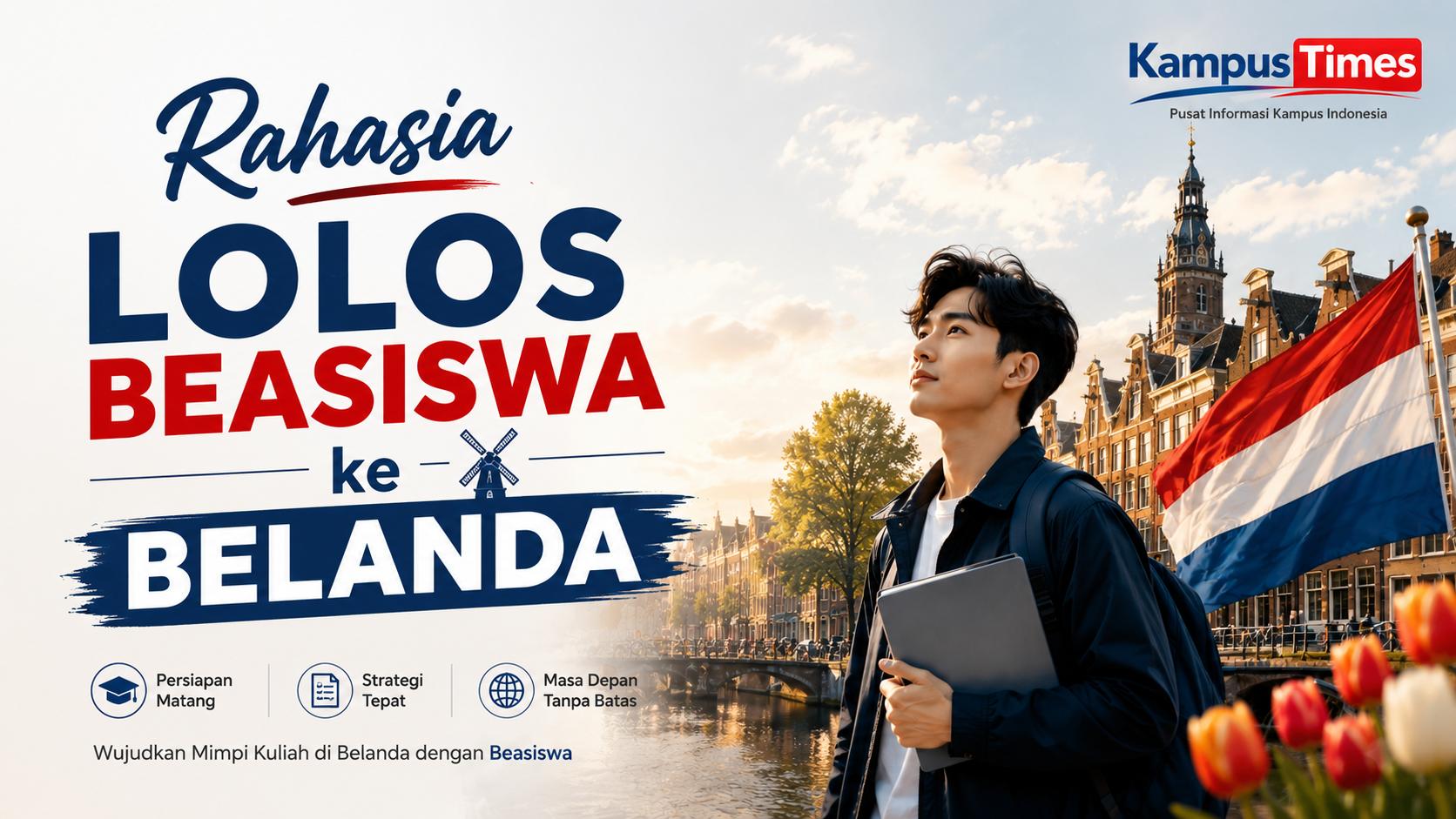 Beasiswa ke Belanda: Peluang Kuliah Gratis dan Tips Lolos Seleksi yang Wajib Diketahui