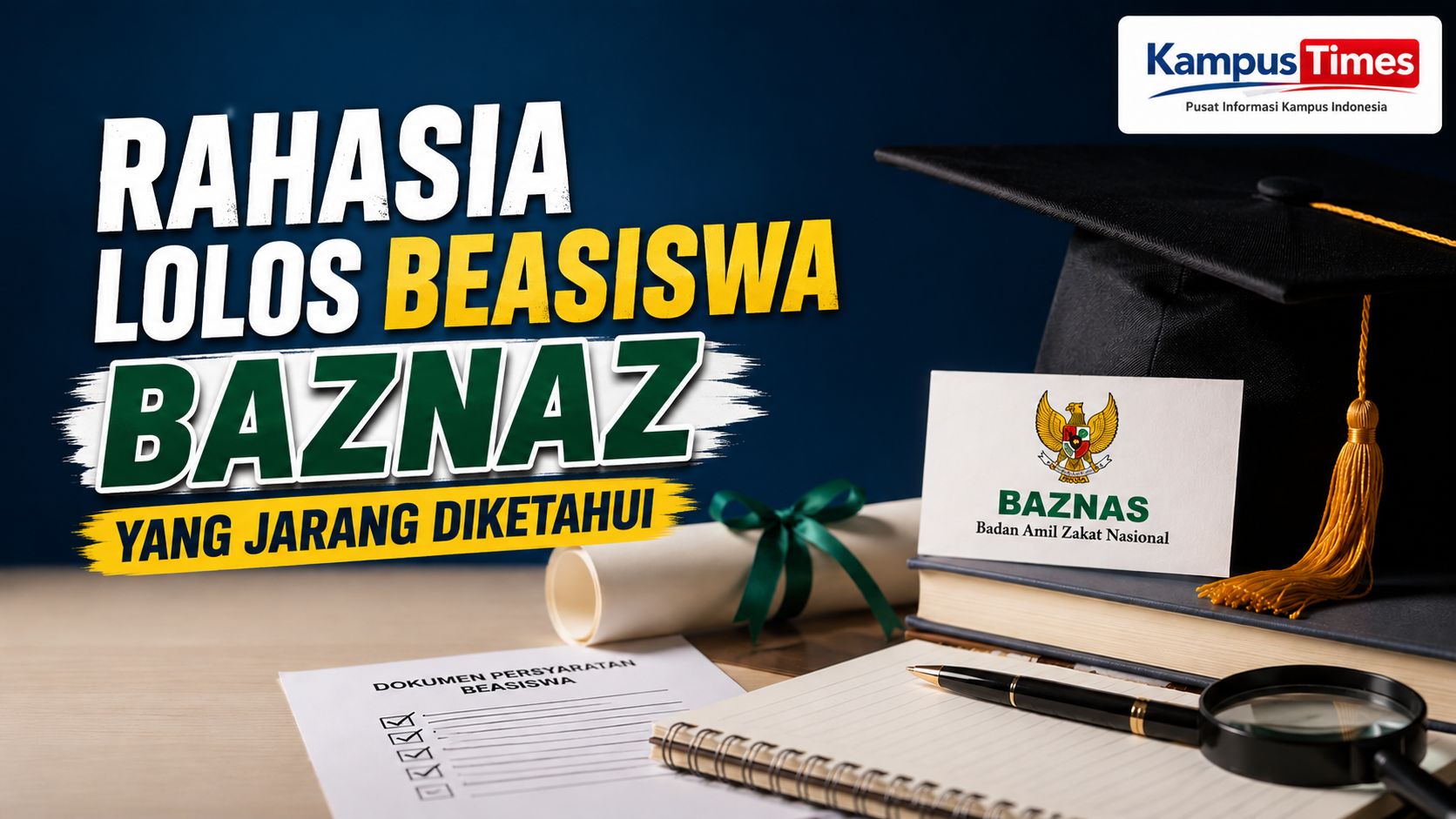 Panduan Lengkap Beasiswa BAZNAS 2026: Strategi Lolos, Jenis Program, hingga Tips Memaksimalkan Peluang