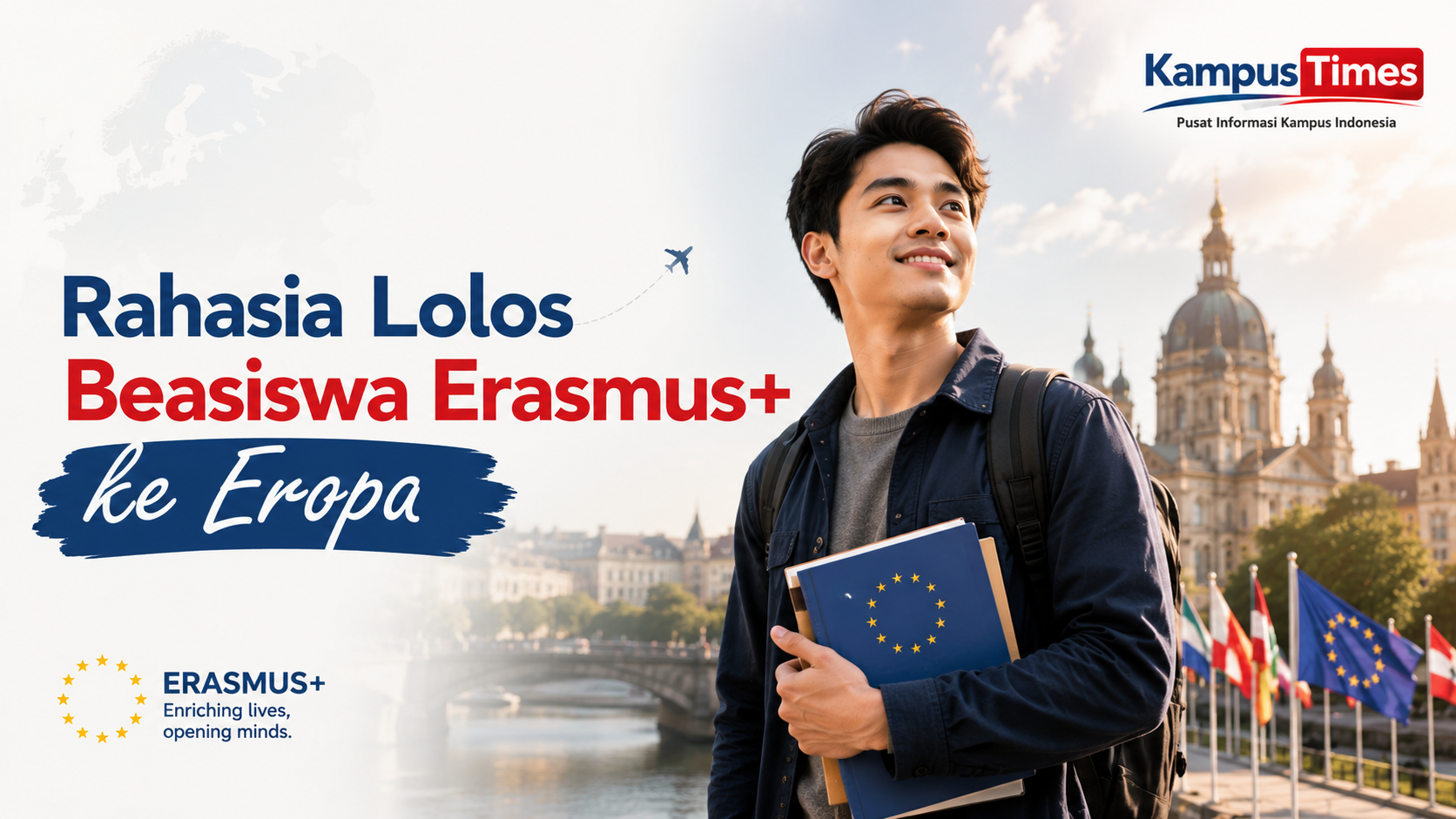 Panduan Lengkap Beasiswa Erasmus+: Syarat, Manfaat, dan Cara Lolos Seleksi