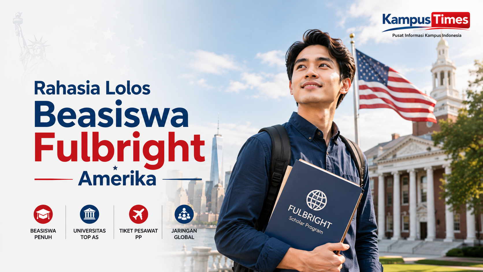 Panduan Lengkap Beasiswa Fulbright: Syarat, Manfaat, dan Cara Lolos Seleksi