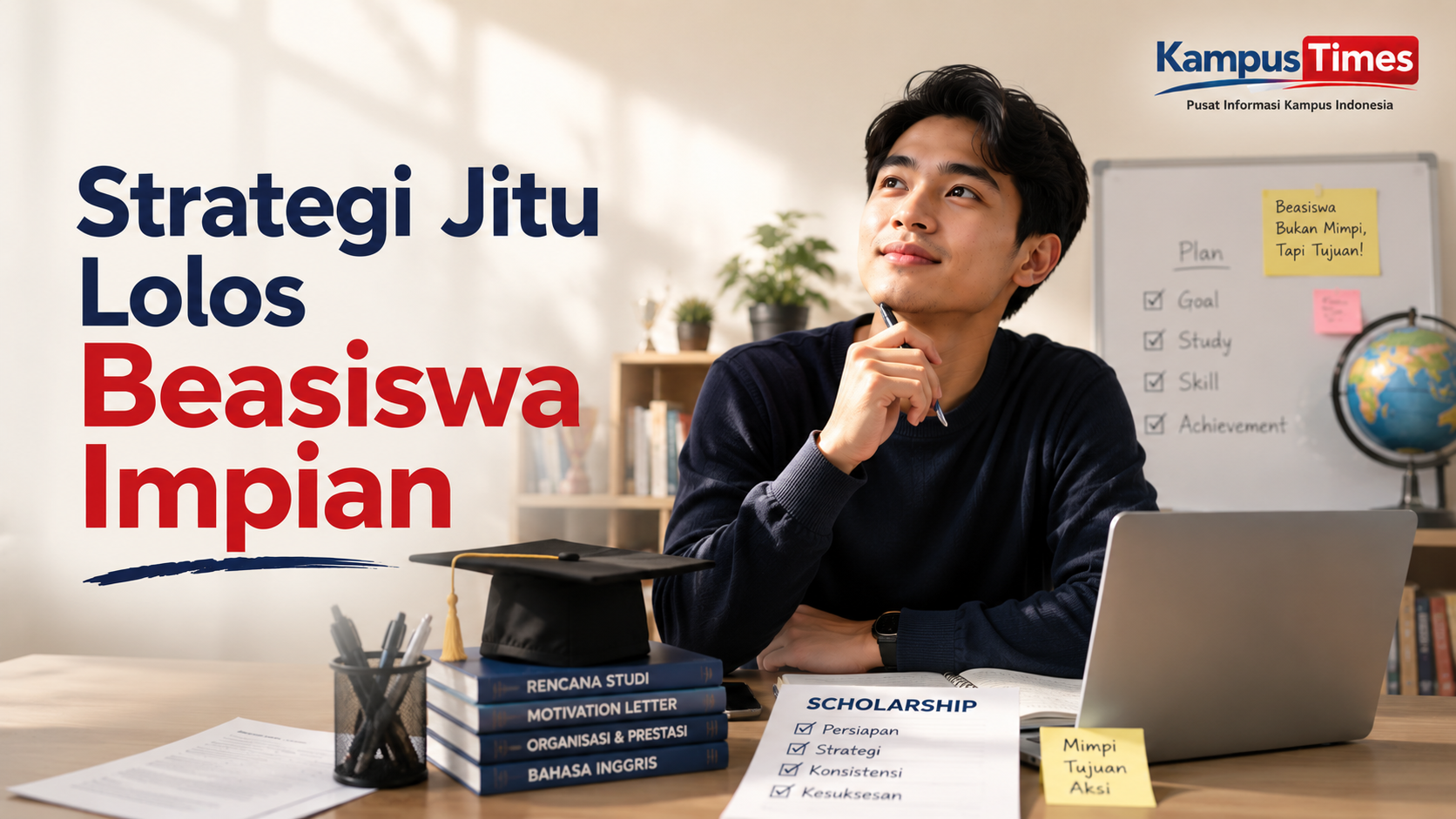 Cara Meningkatkan Peluang Mendapatkan Beasiswa, Terapkan Strategi Ini agar Lolos Seleksi