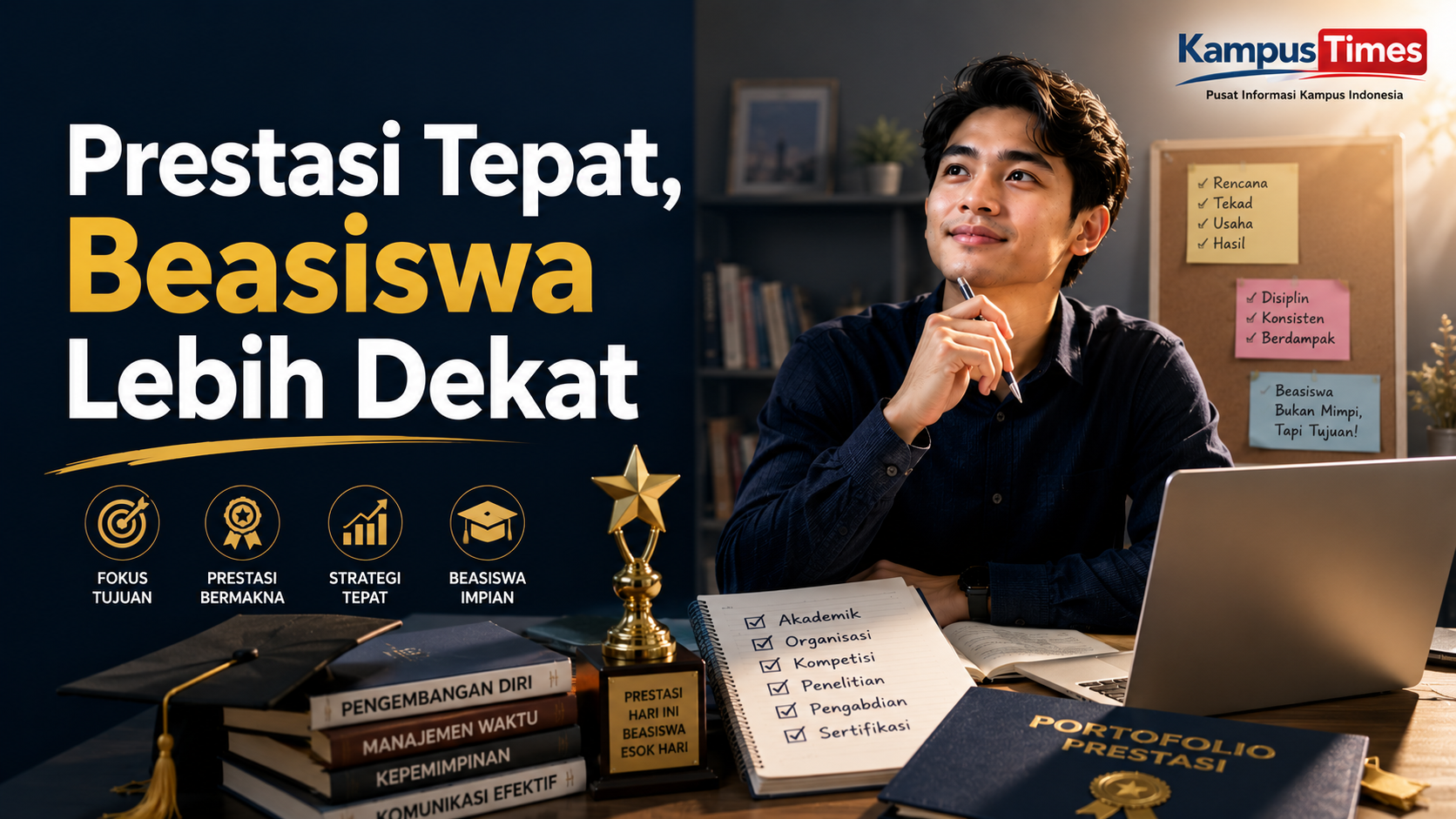 Strategi Menyusun Prestasi untuk Beasiswa agar Lebih Menarik di Mata Seleksi