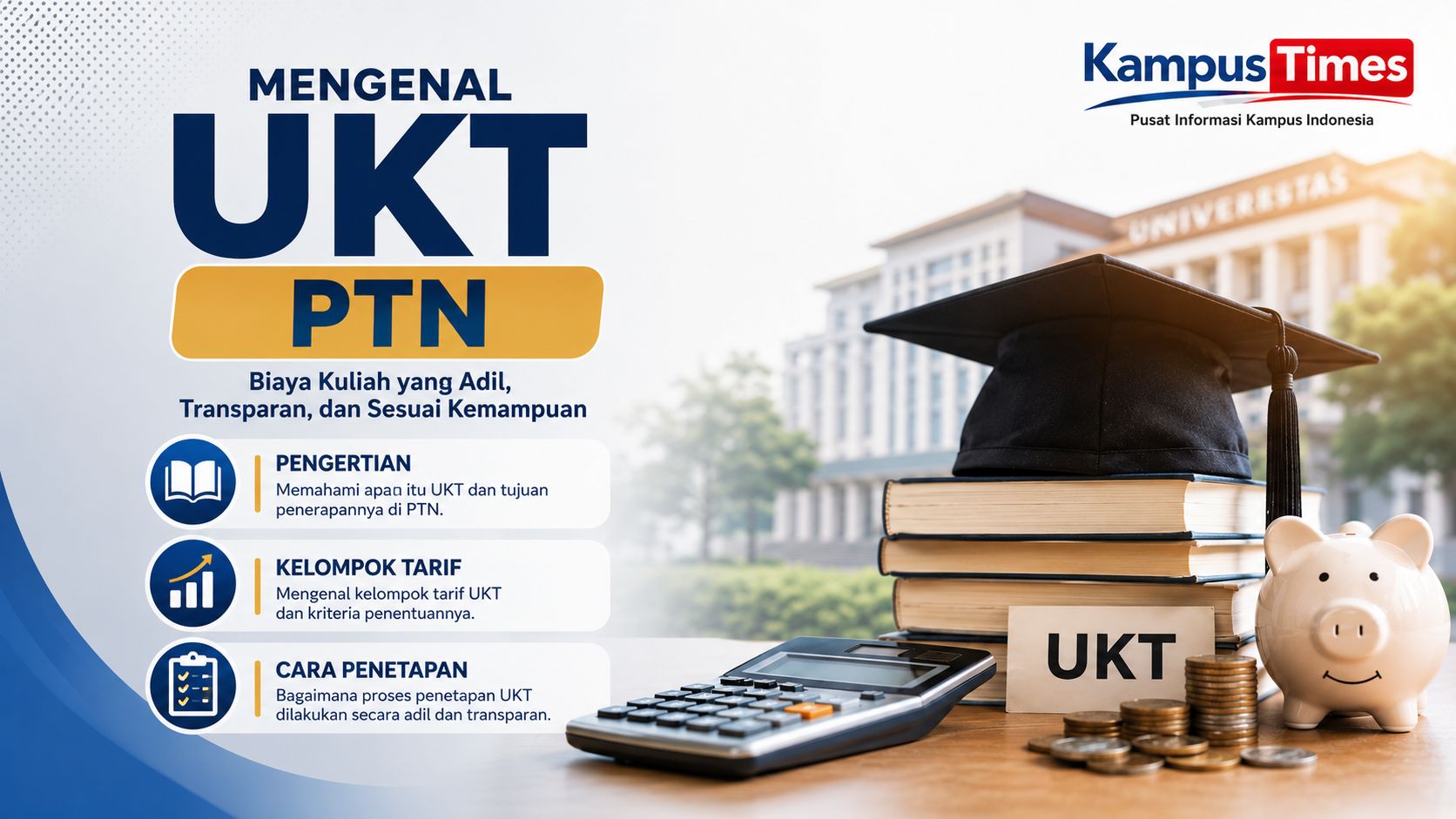 UKT PTN: Pengertian, Kelompok Tarif, dan Cara Penetapan Biaya Kuliah