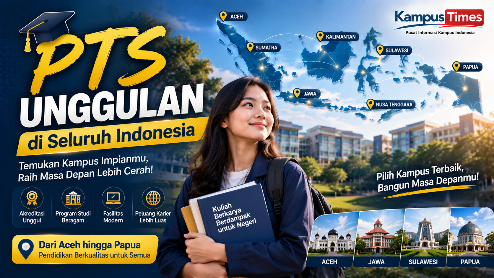 Daftar PTS di Indonesia Berdasarkan Provinsi dan Wilayah: Panduan Memilih Kampus Swasta Terbaik