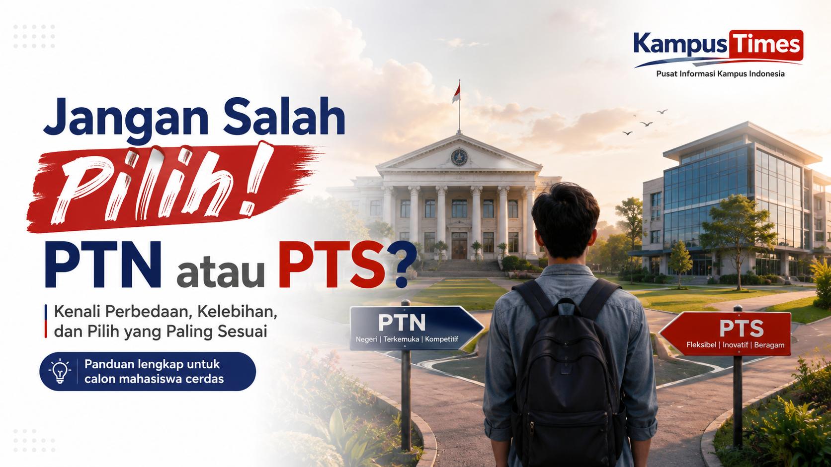PTS vs PTN: Perbedaan Biaya, Seleksi, Fasilitas, dan Pilihan Kuliah, Mana yang Lebih Tepat untuk Masa Depan?