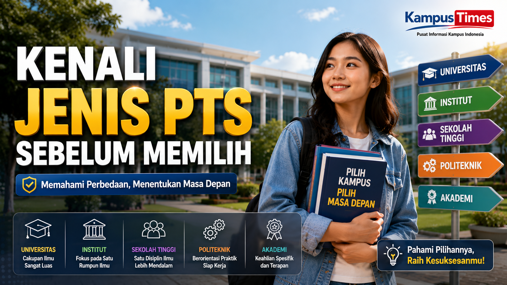 Jenis Perguruan Tinggi Swasta di Indonesia: Panduan Memahami Universitas, Institut, Sekolah Tinggi, Politeknik, dan Akademi