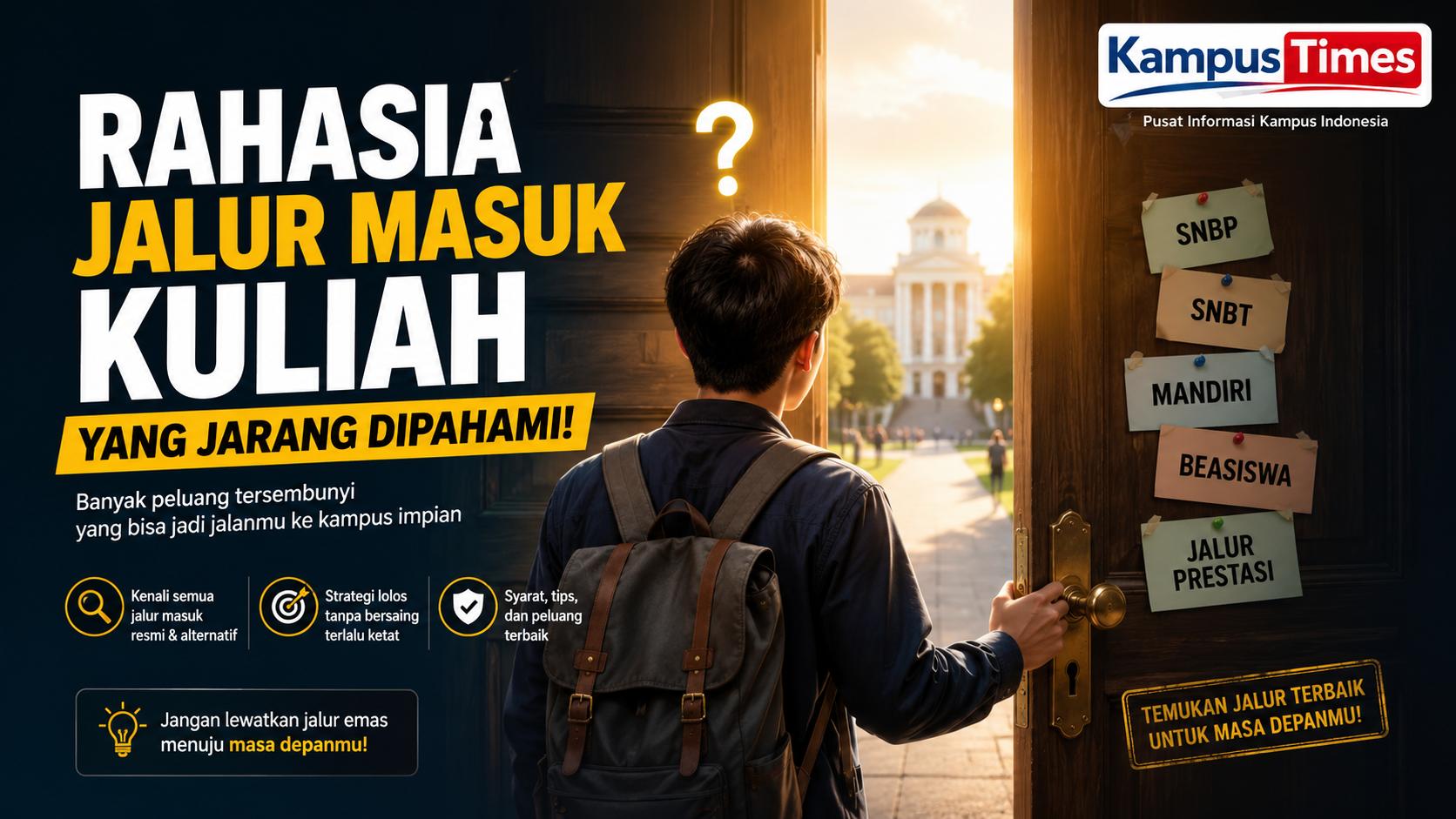Jangan Asal Daftar! Kebijakan Baru Penerimaan Mahasiswa Ini Wajib Dipahami