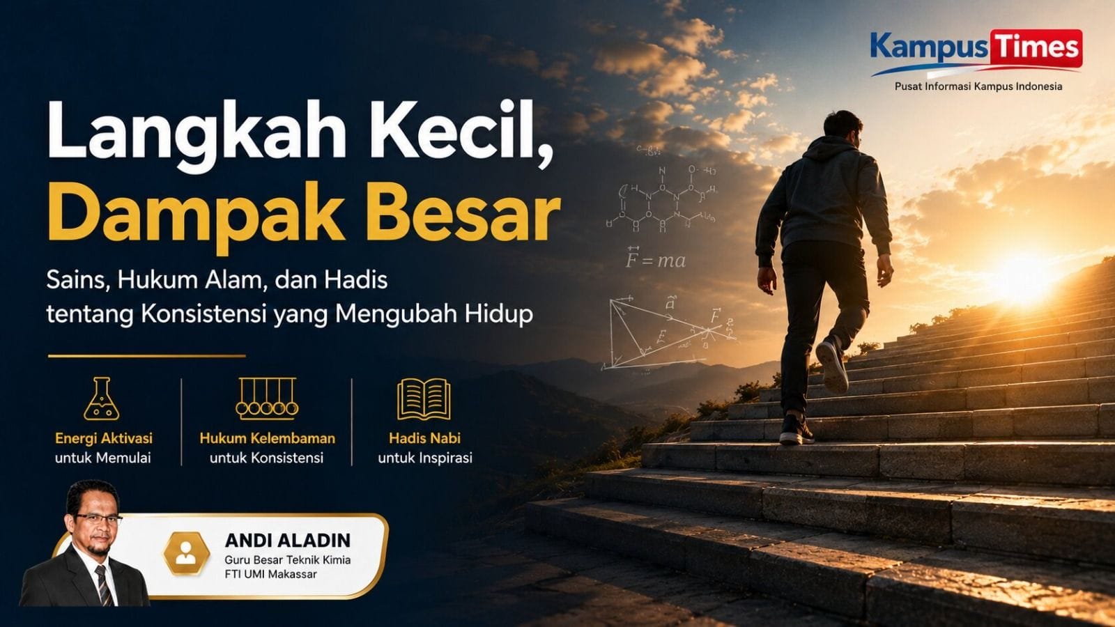 Jangan Menunggu Siap, Ini Rahasia Memulai dan Tetap Konsisten Menurut Sains dan Hadis
