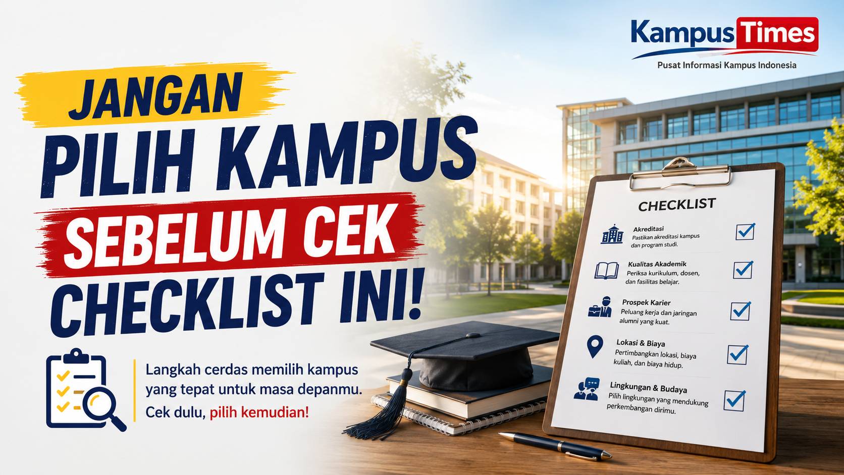 Jangan Daftar Kuliah Sebelum Cek 9 Hal Ini, Banyak Calon Mahasiswa Baru Menyesal