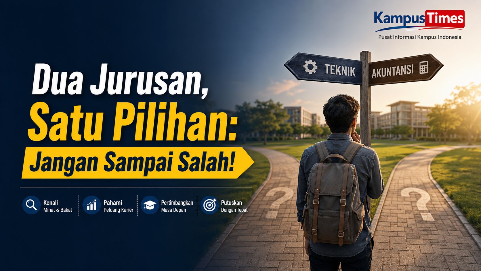 Bingung Pilih Jurusan? Cara Cerdas Membandingkan Dua Program Studi Sebelum Terlambat