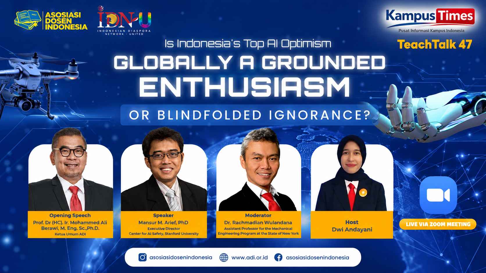 Kolaborasi Diaspora dan Akademisi Dorong Indonesia Naik Kelas di Era Kecerdasan Buatan