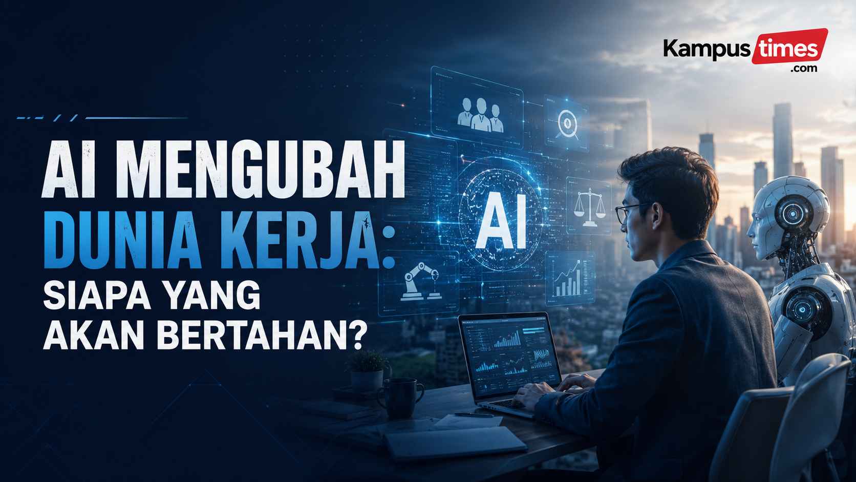 AI dan Masa Depan Kerja: Otomasi, Ketimpangan, hingga Ancaman Ekonomi Superstar