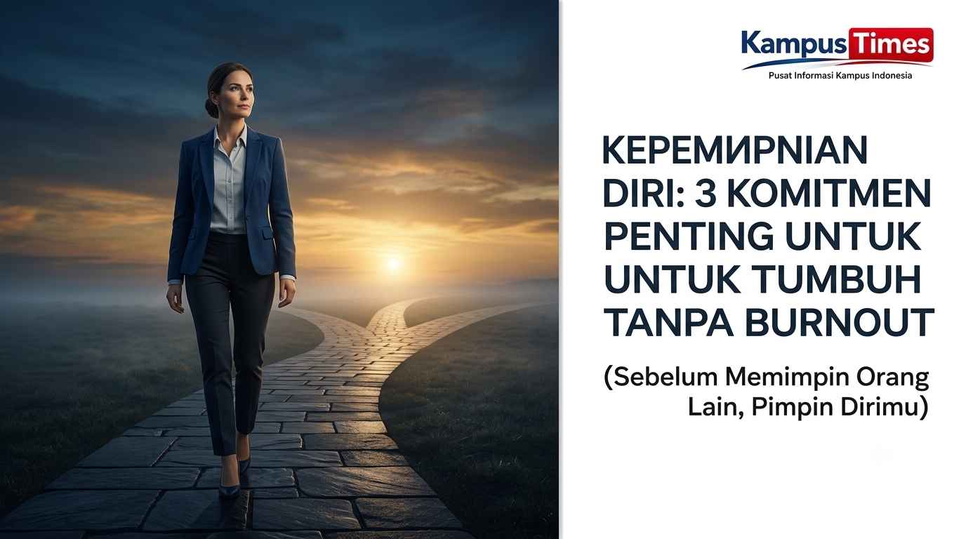 Kepemimpinan Diri: 3 Komitmen Penting untuk Tumbuh Tanpa Burnout