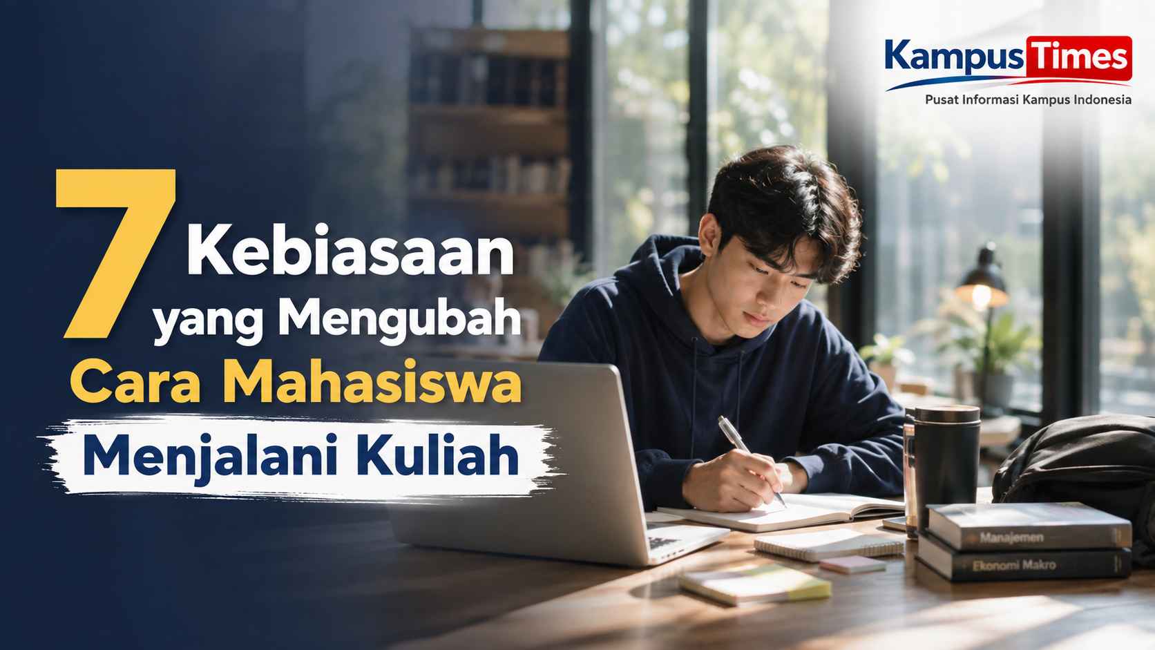 Rutinitas Mahasiswa Produktif: 7 Kebiasaan untuk Kuliah Lebih Terarah
