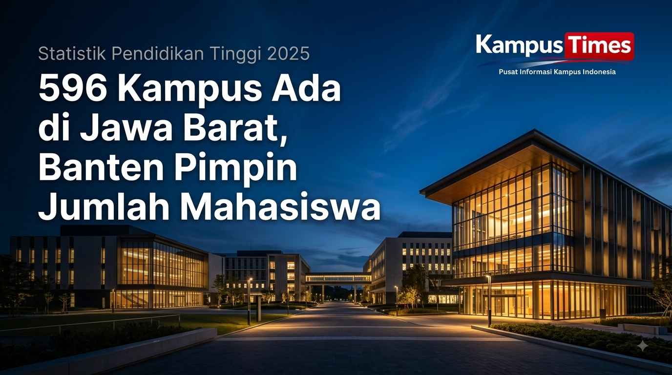 Statistik Pendidikan Tinggi 2025: Jawa Barat Punya 596 Kampus, Jawa Timur 567