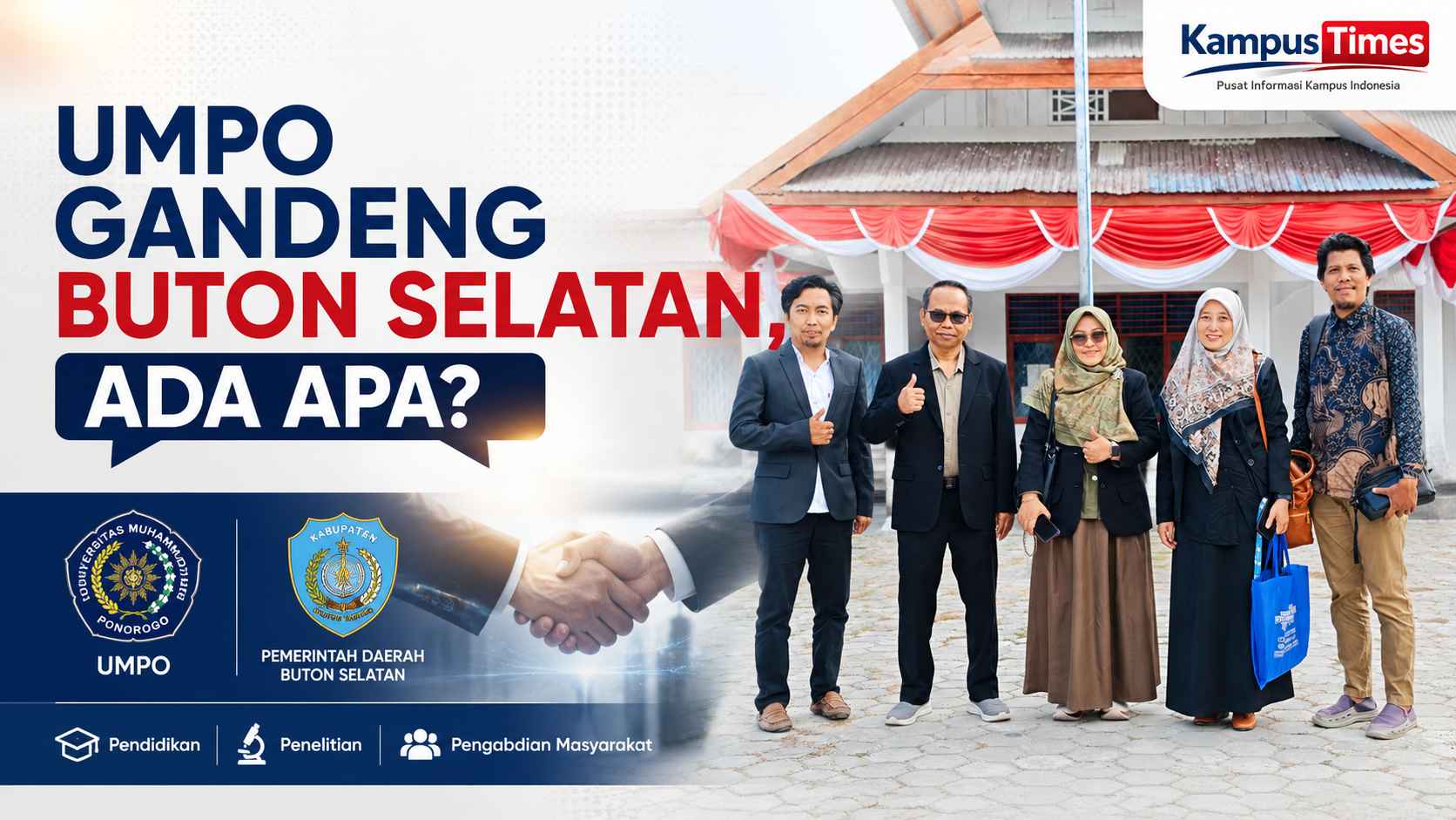 UMPO Gandeng Pemda Buton Selatan, Perkuat Tridharma dan SDM Daerah 3T
