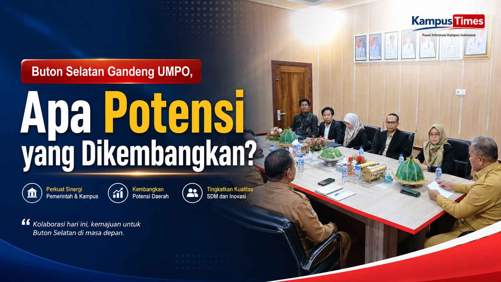 Pemkab Buton Selatan Gandeng UMPO, Perkuat Potensi Daerah dan SDM