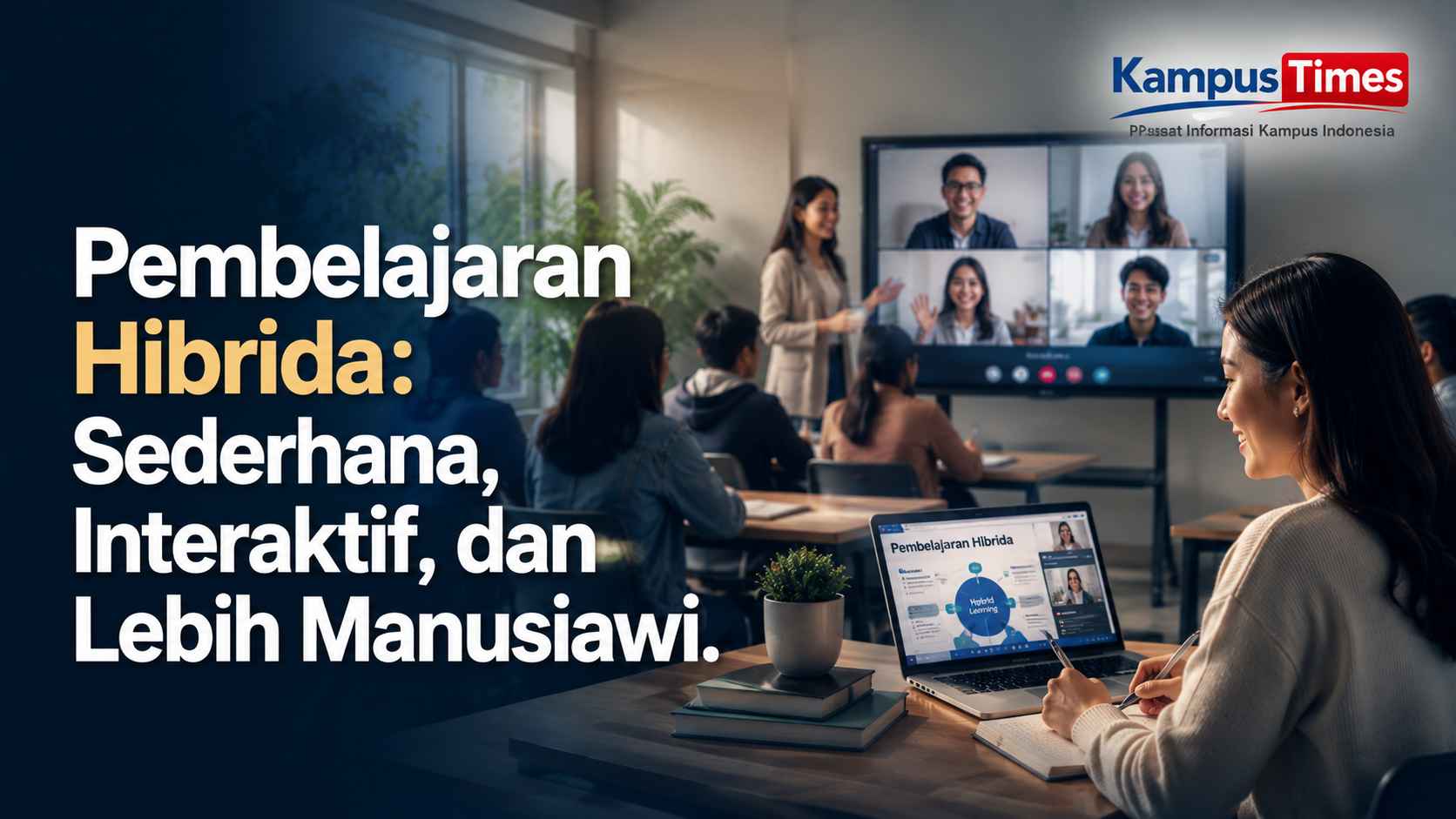 Pembelajaran Hibrida Pasca Pandemi: Mengapa Sederhana Justru Lebih Efektif?