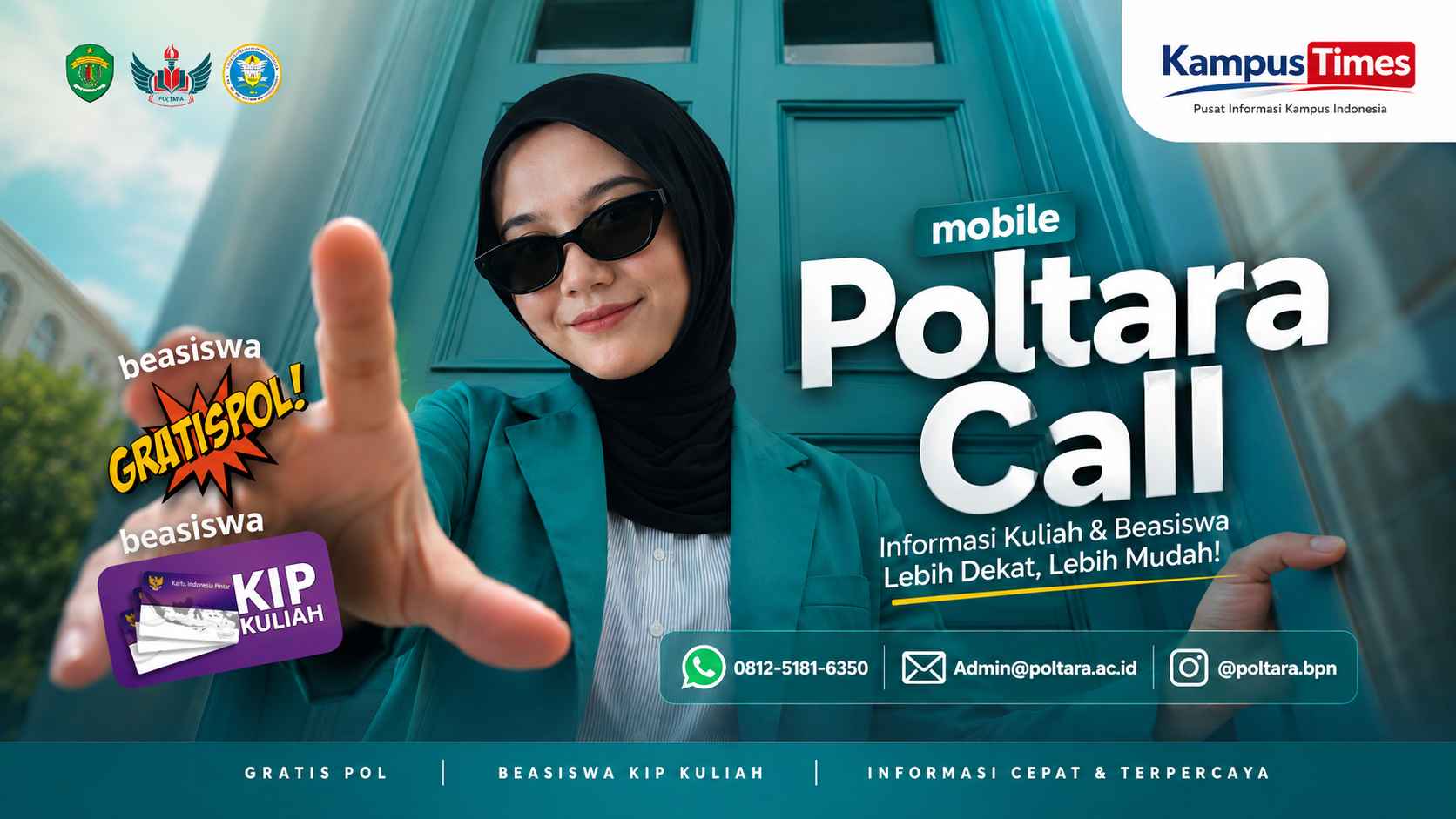 Poltara Call Buka Peluang Kuliah dengan Beasiswa KIP Kuliah dan Pendaftaran Gratis