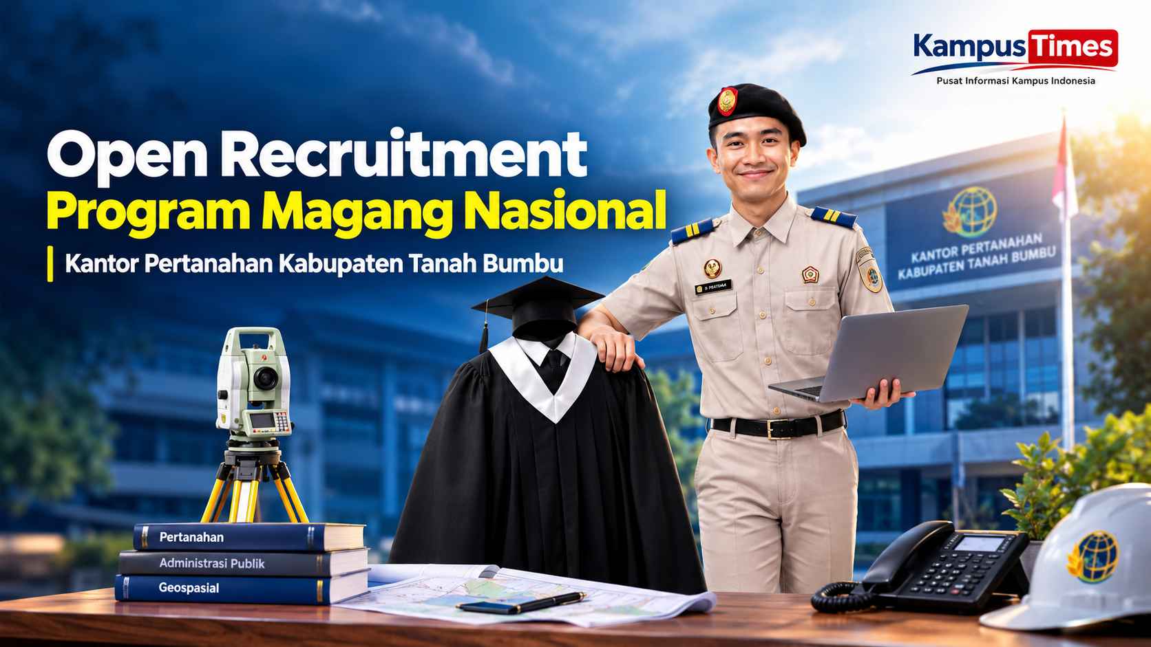 Magang Nasional Kantor Pertanahan Tanah Bumbu 2026 Dibuka, Cek Syarat dan Jadwalnya
