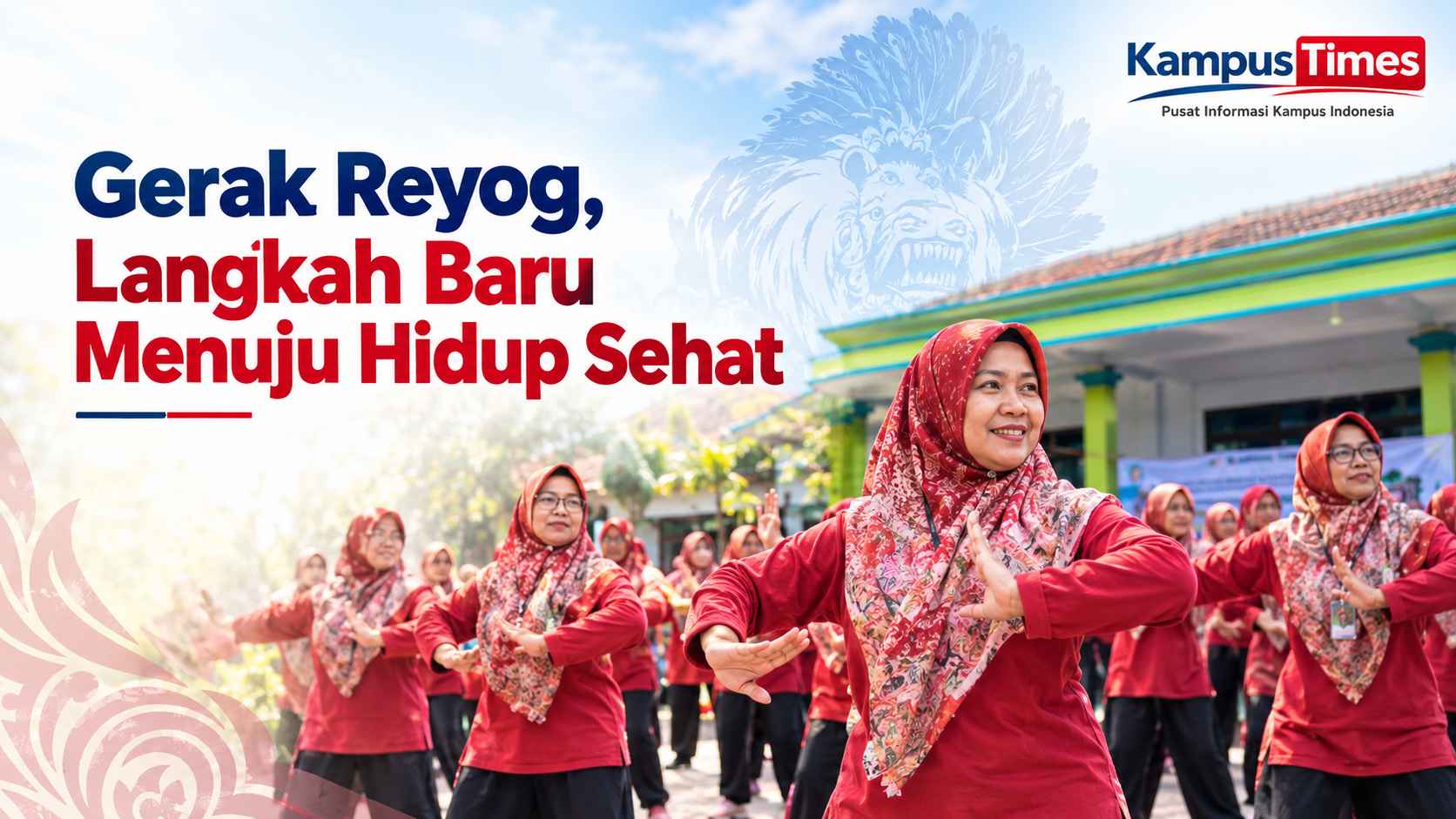 Gerak Sehat Reyog Ponorogo, Inovasi Budaya Lokal untuk Cegah Stroke dan Jaga Kebugaran