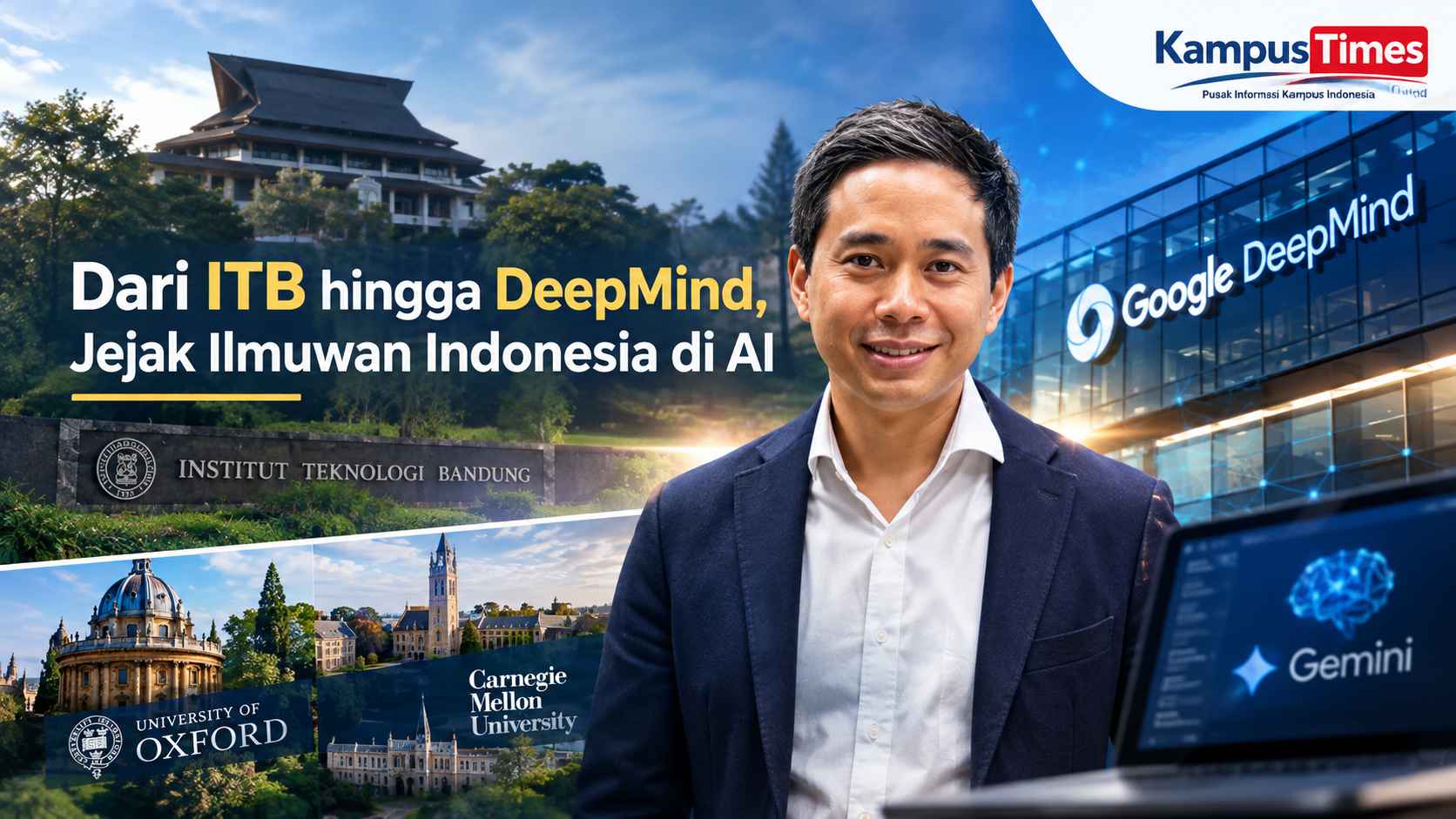 Kisah Adhiguna Kuncoro, Ilmuwan Indonesia di Google DeepMind dan Lulusan Kampus Dunia