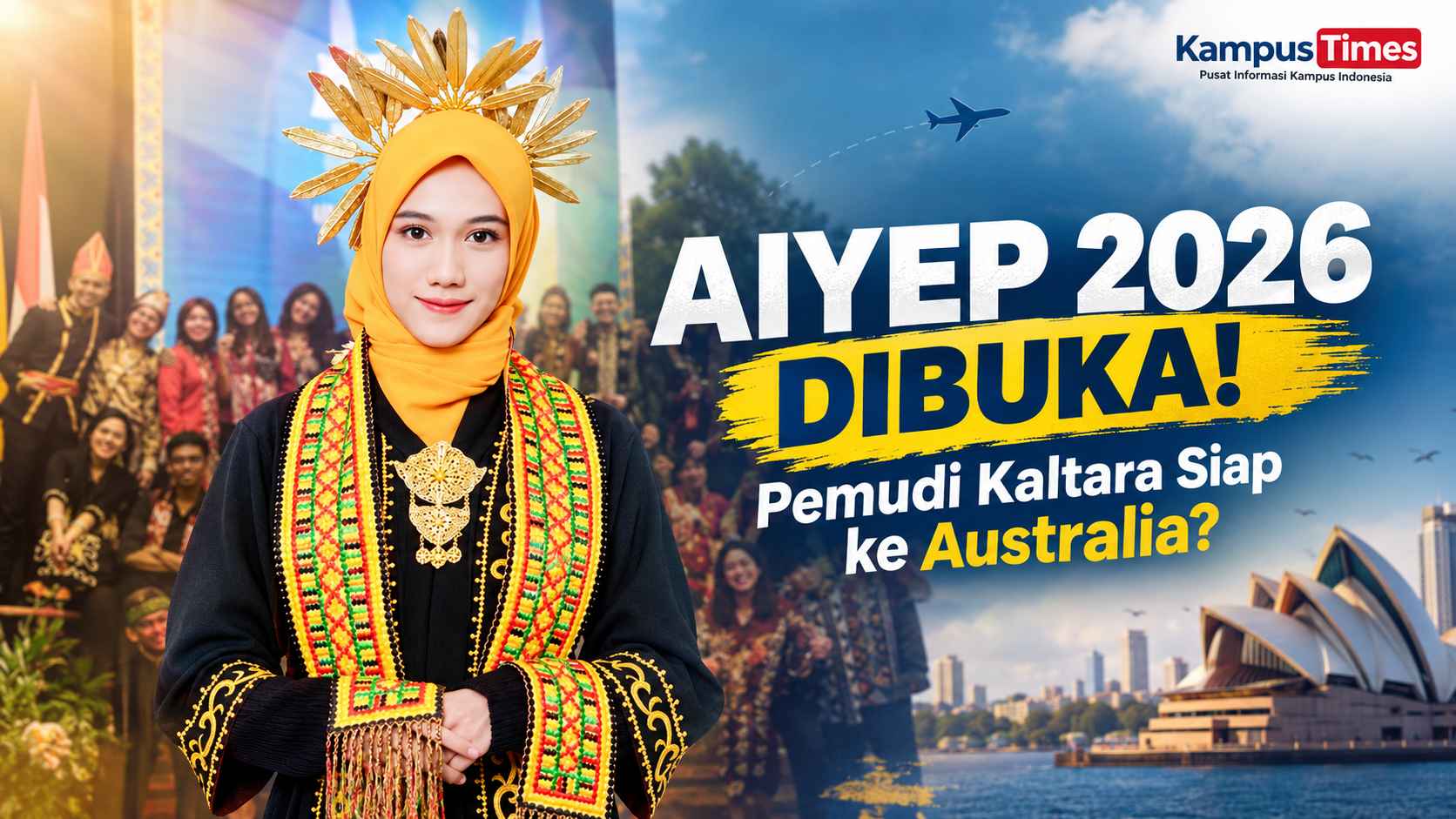 AIYEP 2026 Dibuka! Kesempatan Pemudi Kaltara Ikuti Youth Exchange ke Australia