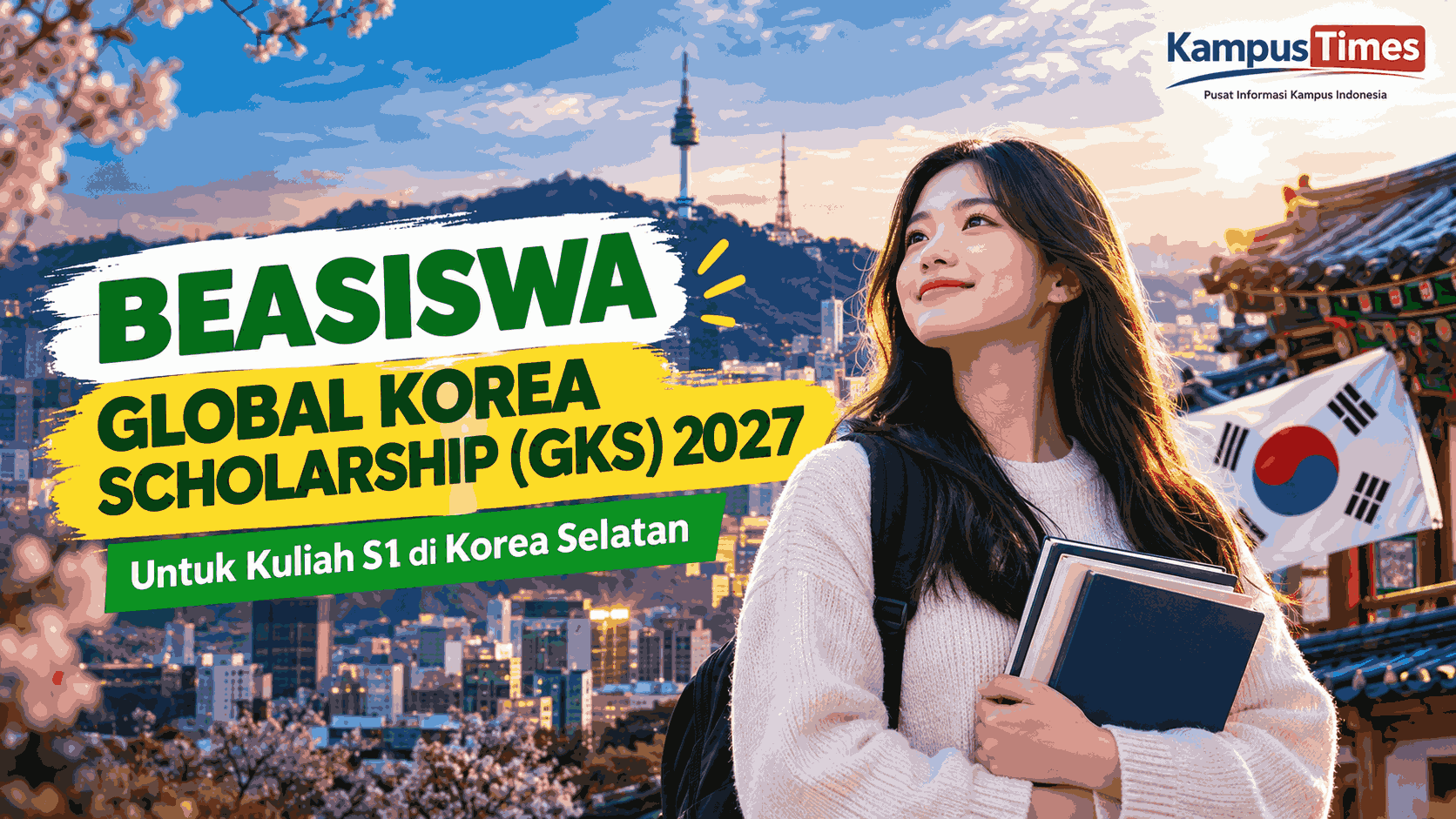 Beasiswa Global Korea Scholarship (GKS) 2027 untuk Kuliah S1 di Korea Selatan, Cek Syarat dan Jadwal Pendaftarannya