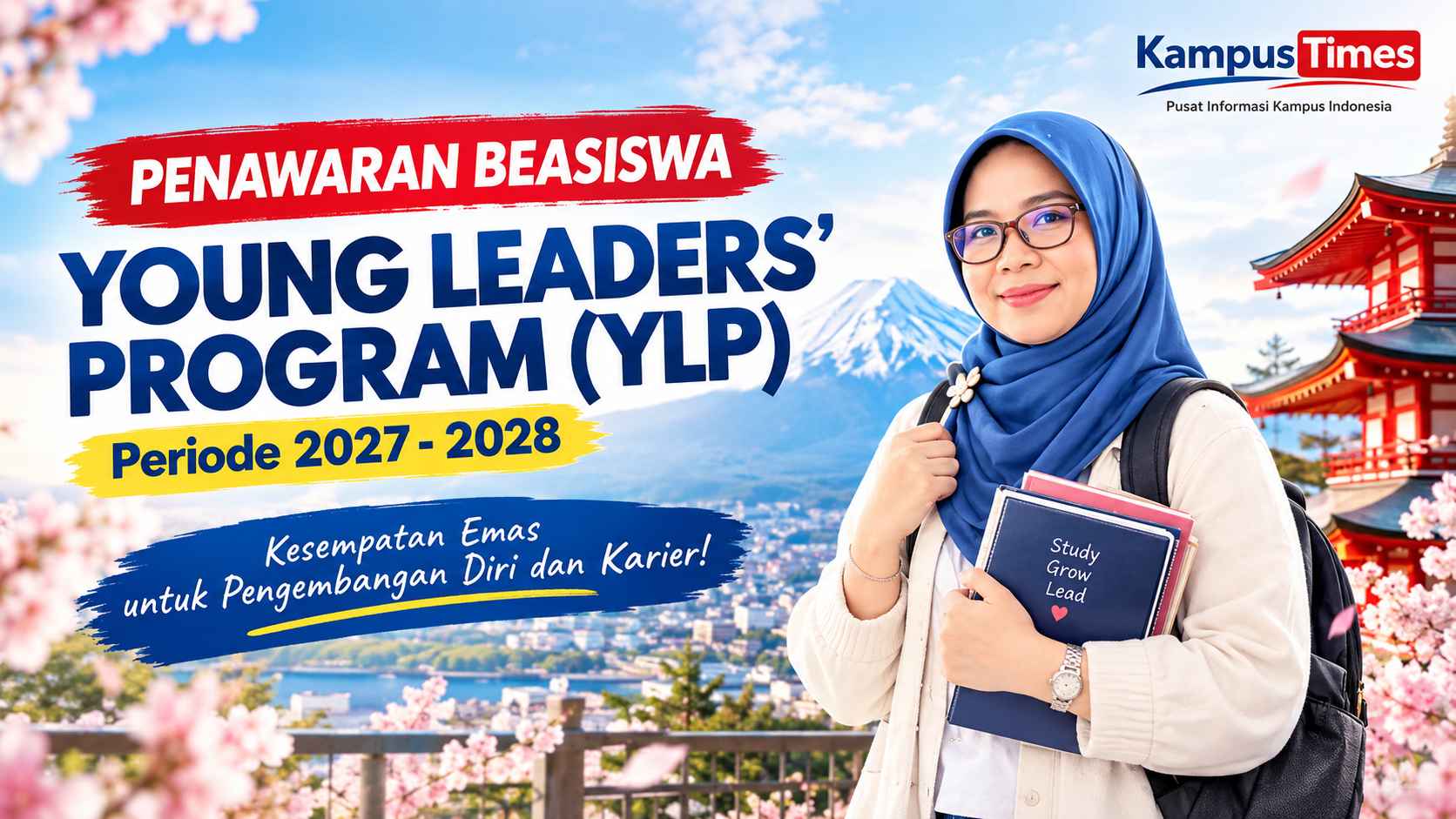Beasiswa S2 Jepang YLP 2027–2028: Tunjangan 242 Ribu Yen dan Kuliah Ditanggung