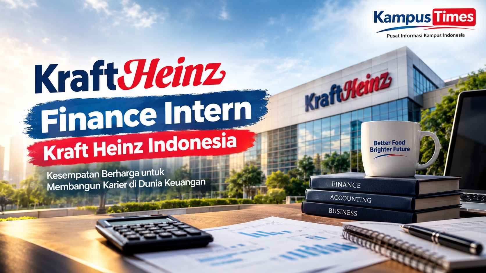 Finance Intern Kraft Heinz Indonesia 2026: Cek Kualifikasi dan Cara Daftarnya