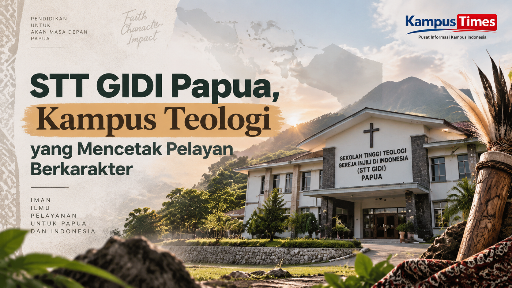 STT GIDI Papua, Kampus Teologi yang Membentuk Pelayan Injili Berbasis Iman dan Akademik
