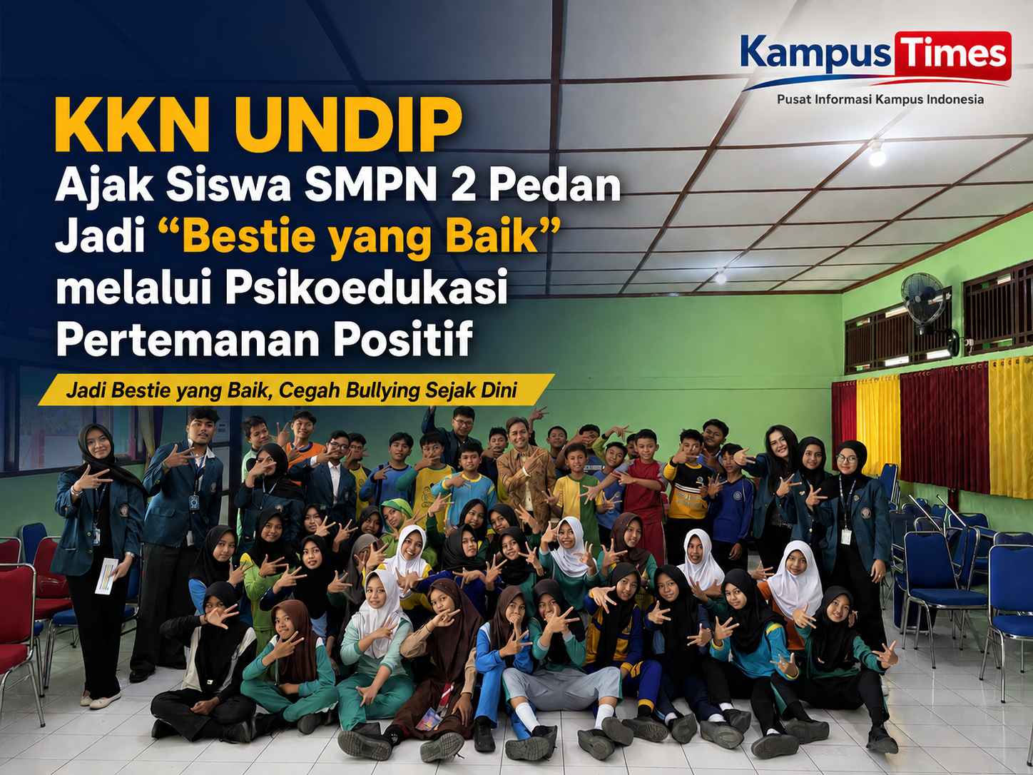 Pertemanan Positif Menjadi Bagian dari Pencegahan Bullying